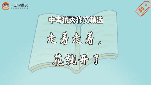 中考优秀作文精选：走着走着，花就开了 商品图0