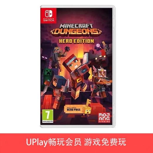【畅玩卡可租】二手Switch游戏 我的世界 地下城 中文版 商品图0