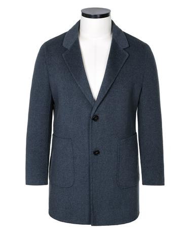 【绵羊毛双面呢】占姆士春秋男士商务绅士绵羊毛双面呢大衣英伦风保暖 商品图0