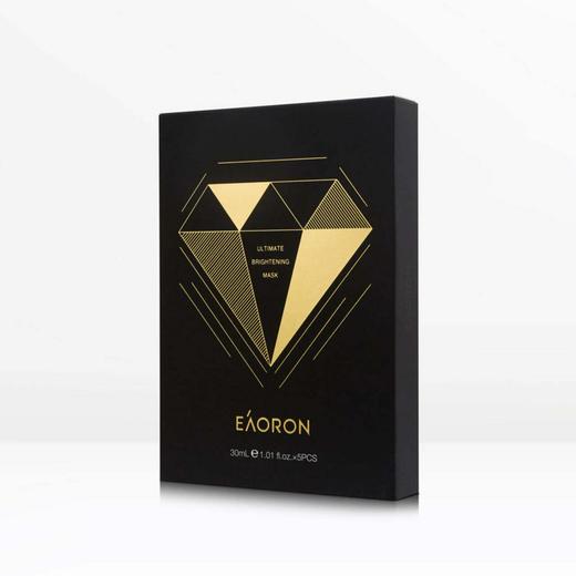 Eaoron 御龄亮肤面膜*5片黑色亮肤/白色补水 商品图1