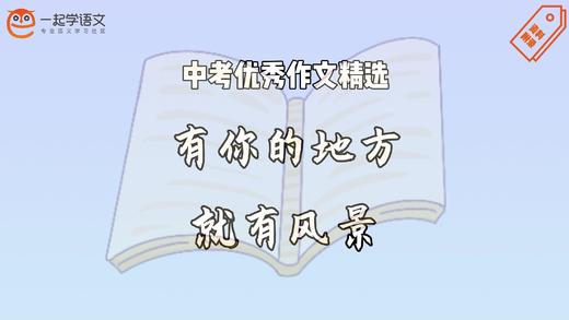 中考优秀作文精选：有你的地方就有风景 商品图0