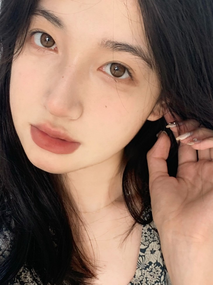 BUDERCON美瞳 年抛隐形眼镜 蜂蜜碎金14.5mm 1副/2片-VVCON美瞳网14