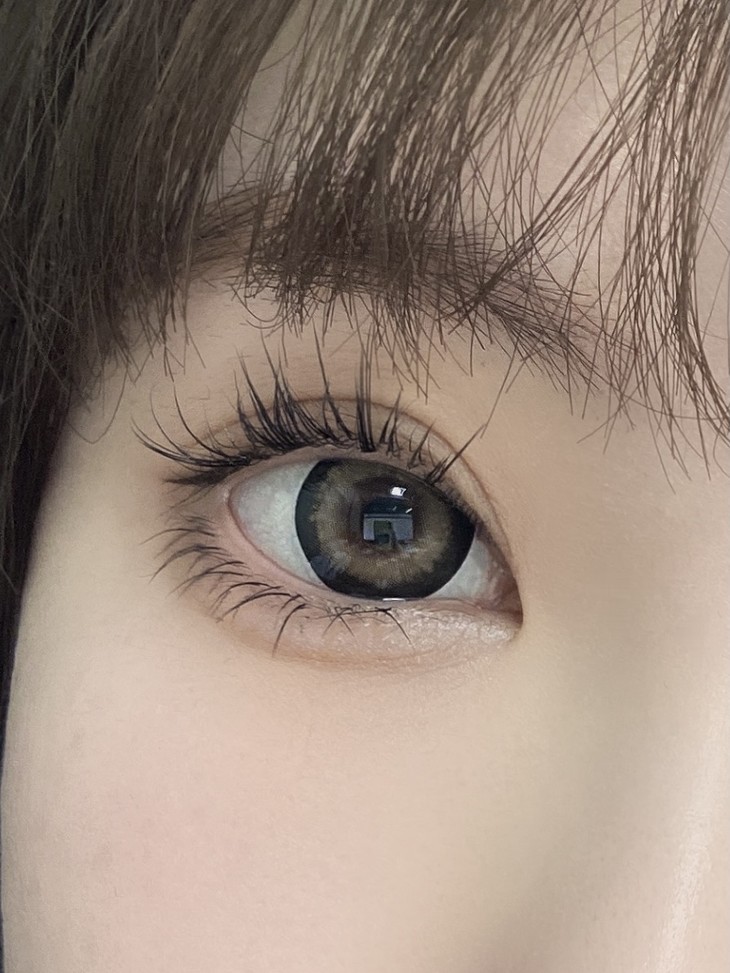 【易梦玲同款】Kikicon美瞳 日抛隐形眼镜 花椒奶糕14.5mm 1盒/10片 - VVCON美瞳网