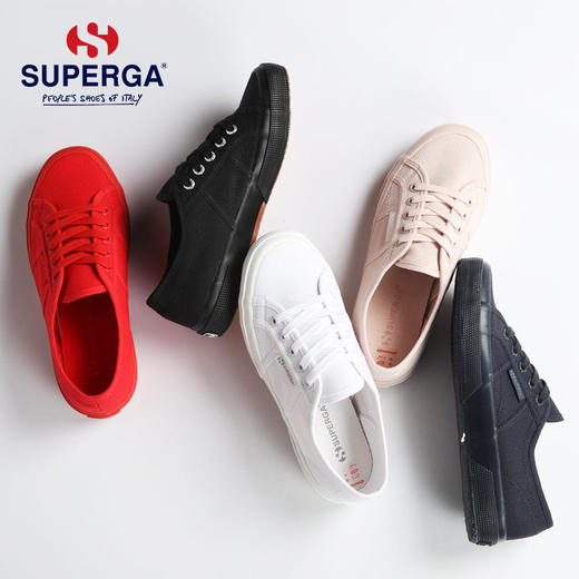 SUPERGA小白鞋 2023新款男女板鞋透气百搭平底帆布鞋学生爆款休闲 商品图1