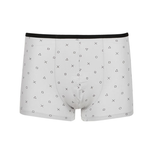 都市丽人日常休闲50S人棉平角裤男士内裤FK3CA8 商品图3