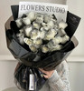 【挚爱黑骑士】33朵黑骑士玫瑰高大上精品花束 商品缩略图0