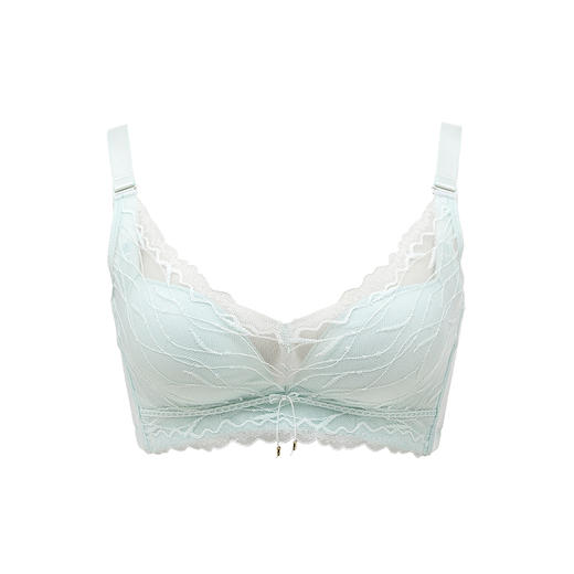 都市丽人舒软挺塑调整型内衣A:加厚B:中厚3/4杯蕾丝塑身文胸四排无钢圈LJ31B2 商品图3