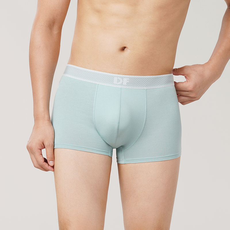 都市丽人简约基础空气棉平角裤男士内裤FK3CA3