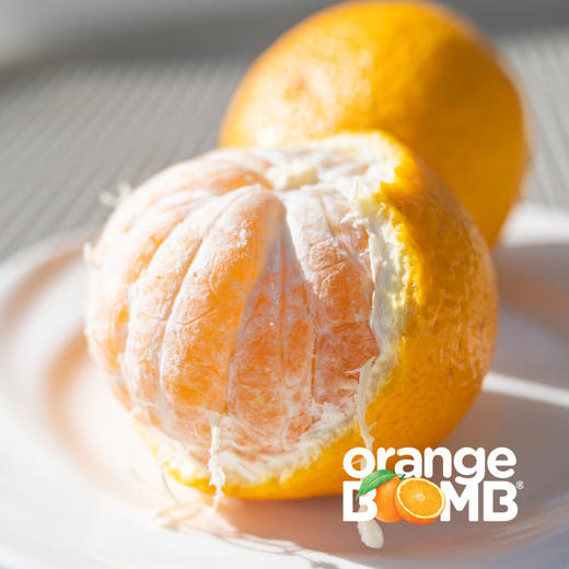 福建甜桔柚 可以手剥 建议撕膜再吃 圆通/邮政随机（不指定） 商品图2