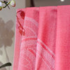 精致丝绒薄披肩 粉色 商品缩略图3