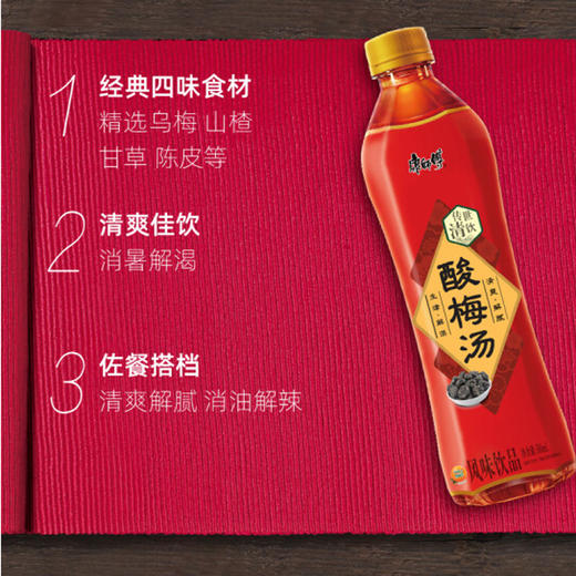 康师傅传世清饮酸梅汤 风味饮品【500ml】 商品图1