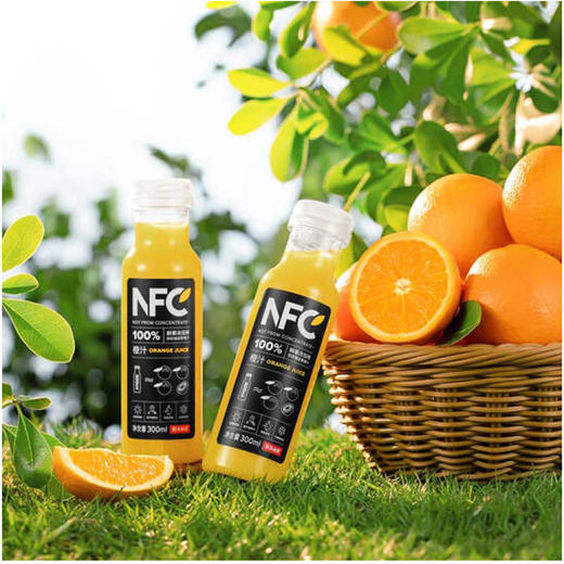 农夫山泉鲜果冷压榨橙汁300ml 商品图4
