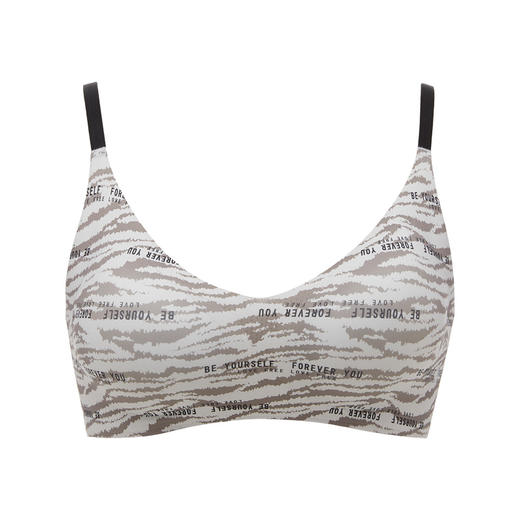 都市丽人Vbra内衣无尺码薄3/4杯泳布文胸二排无钢圈LB363K 商品图6