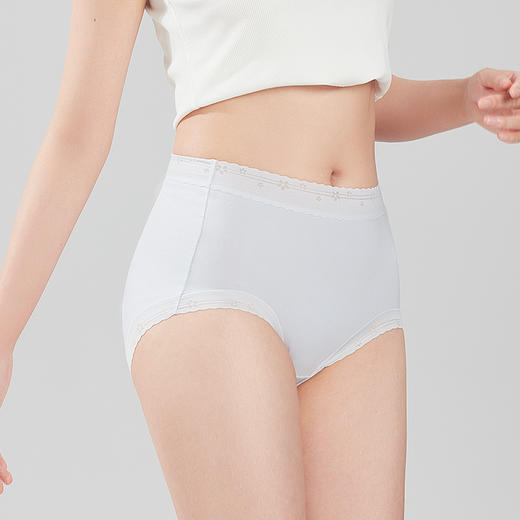 都市丽人健康系列RC棉三角裤女士内裤新年本命年红品高腰三角裤LK31A1 商品图1