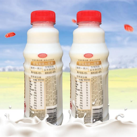 娃哈哈营养快线水果酸奶饮品 红枣枸杞味【500ml】 商品图1