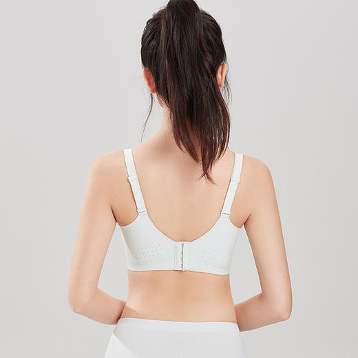 都市丽人舒软挺塑调整型内衣超薄3/4杯蕾丝塑身系列四排树脂胶圈LJ32B5 商品图2