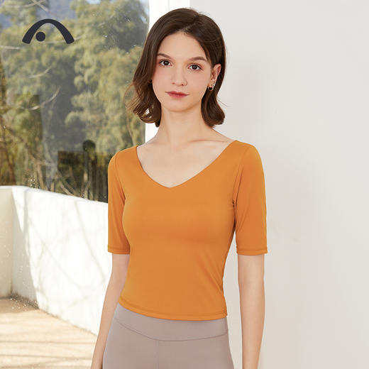 2023爱暇步春夏新品瑜伽健身运动单上衣A6418NS 商品图2