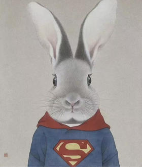 李娜《礼物-小少年4》版画