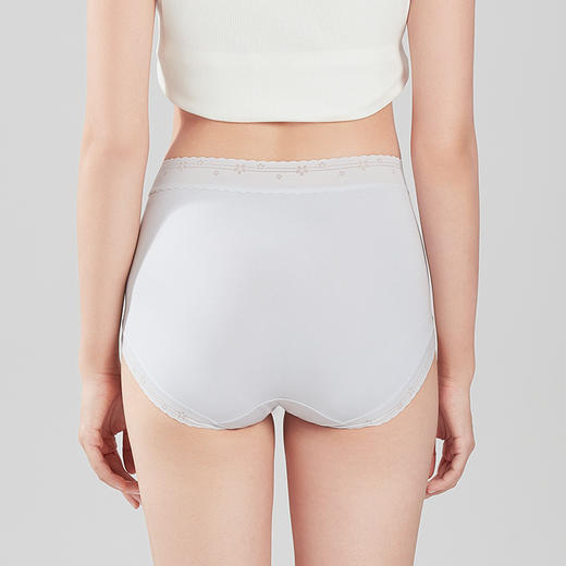 都市丽人健康系列RC棉三角裤女士内裤新年本命年红品高腰三角裤LK31A1 商品图2