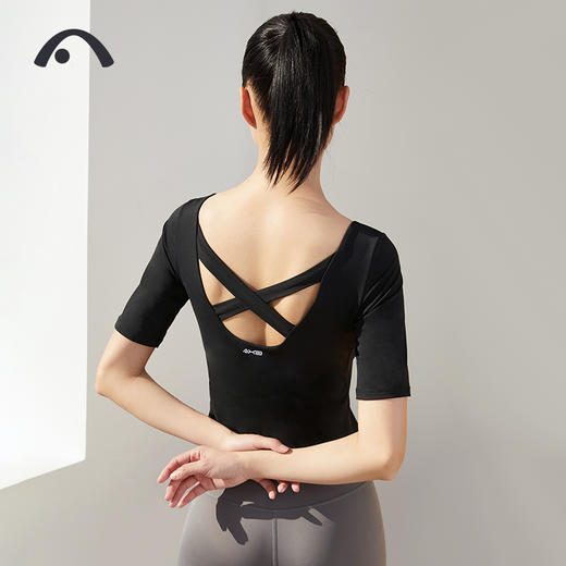 2023爱暇步春夏新品瑜伽健身运动单上衣A6418NS 商品图6