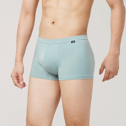 都市丽人简约基础棉拉架平角裤男士内裤FK3CA6 商品图1