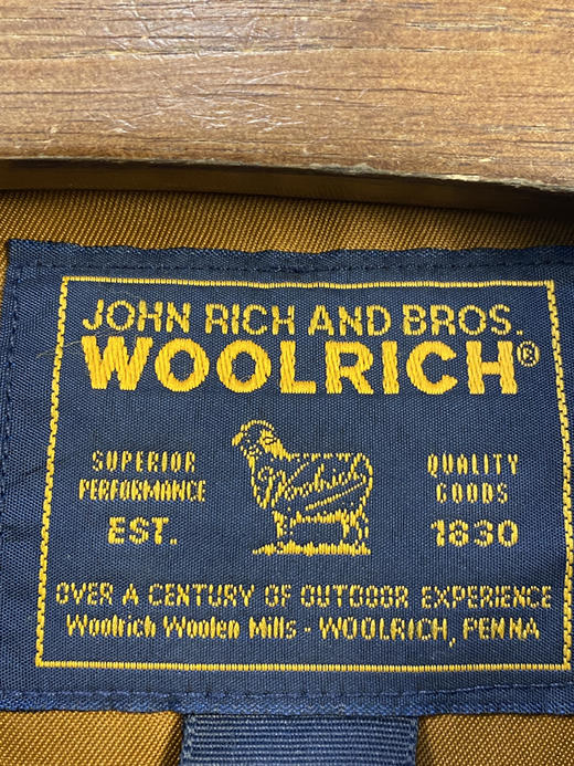 Y2K Vintage Woolrick 小绵羊 羊毛 皮革领 休闲外套 _CJK(L) 商品图2