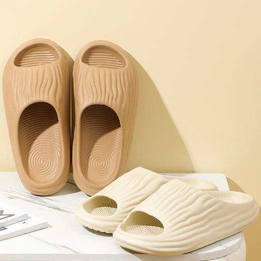 【踩屎感厚底椰子拖鞋】独特气垫设计 享受非一般的Q弹 轻松自在 感受在云端的轻盈 防滑大底设计 商品图2