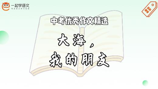 中考优秀作文精选：大海，我的朋友 商品图0