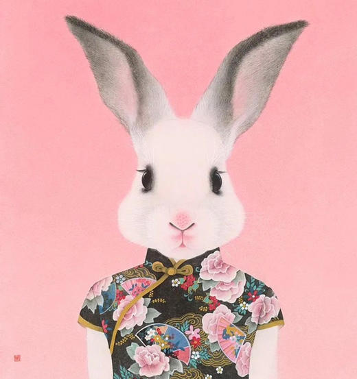 李娜《兔小姐7》版画 商品图0