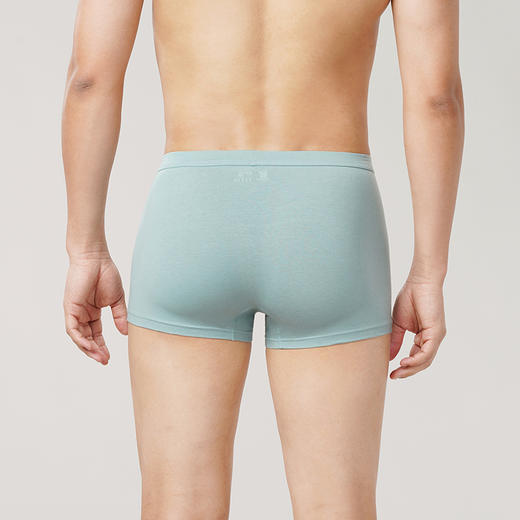 都市丽人简约基础棉拉架平角裤男士内裤FK3CA6 商品图2