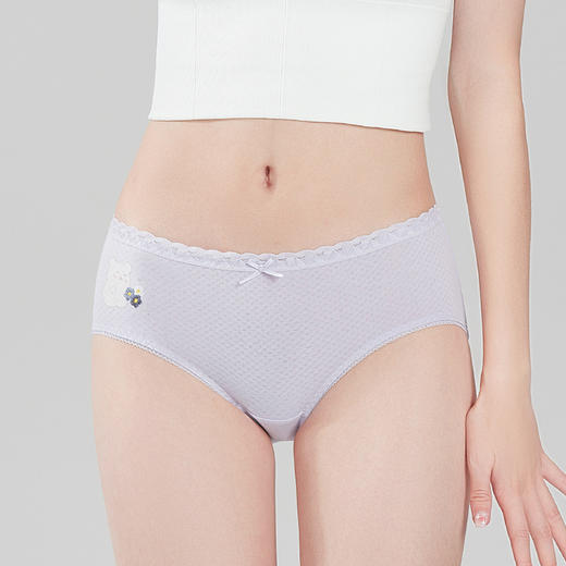 都市丽人基础系列RC棉三角裤女士内裤低腰三角裤LK33C2 商品图0