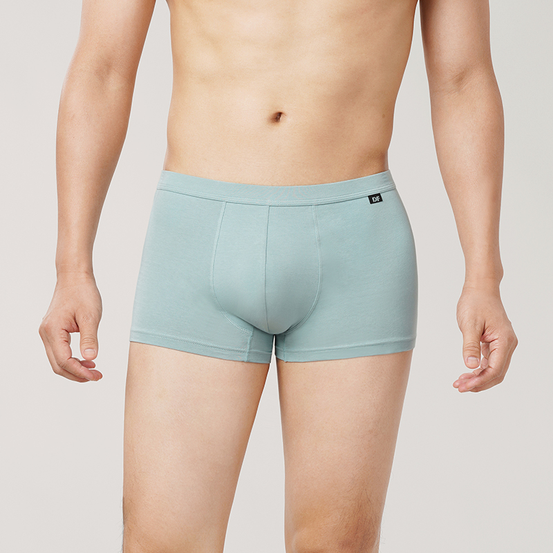 都市丽人简约基础棉拉架平角裤男士内裤FK3CA6