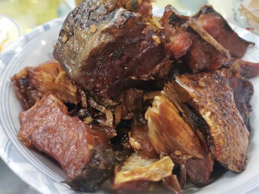 柴熏野生冷水鱼干（500克/盒） 商品图1