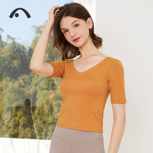 2023爱暇步春夏新品瑜伽健身运动单上衣A6418NS 商品图3