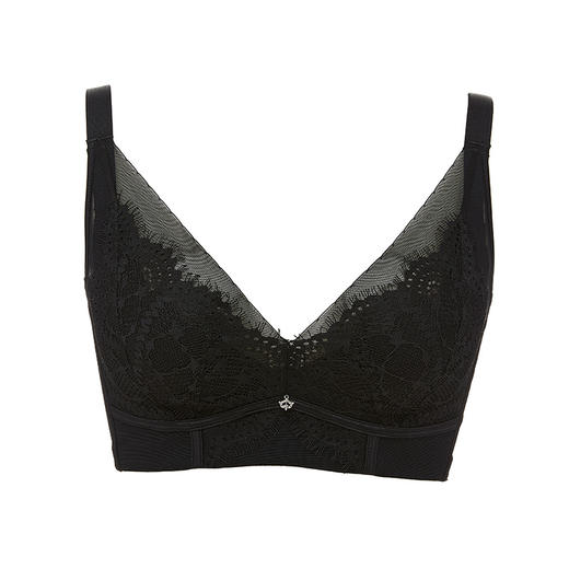 都市丽人舒软挺塑调整型内衣CDE超薄3/4杯蕾丝塑身文胸四排记忆钢圈LJ33B6 商品图6