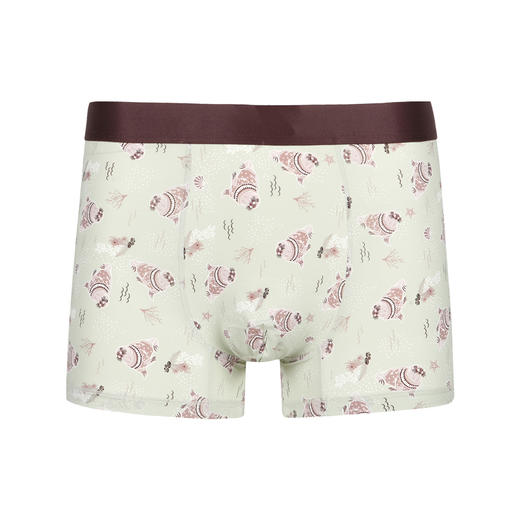 都市丽人潮流时尚冰丝平角裤男士内裤FK3CA9 商品图3