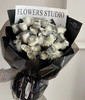【挚爱黑骑士】33朵黑骑士玫瑰高大上精品花束 商品缩略图1