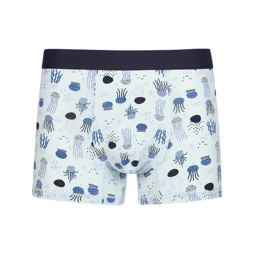 都市丽人潮流时尚冰丝平角裤男士内裤FK3CA9 商品图4