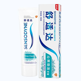 舒适达沁爽劲洁牙膏100g