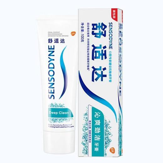 舒适达沁爽劲洁牙膏100g 商品图0