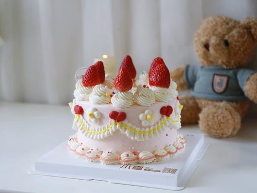 复古草莓蛋糕 商品图1