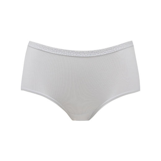 都市丽人基础系列天丝棉平角裤女士内裤中腰平角裤LK35D3 商品图5