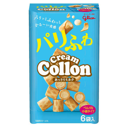 格力高 草莓味/牛奶味collon卷奶油夹心饼干 商品图2