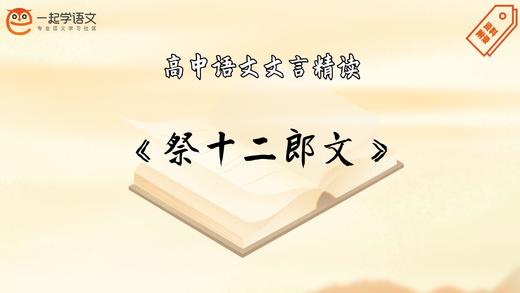 《祭十二郎文》精读 商品图0