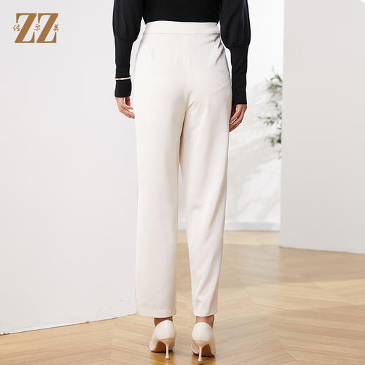 佐尔美春季新款 气质简约百搭长裤女E21KC08 商品图4