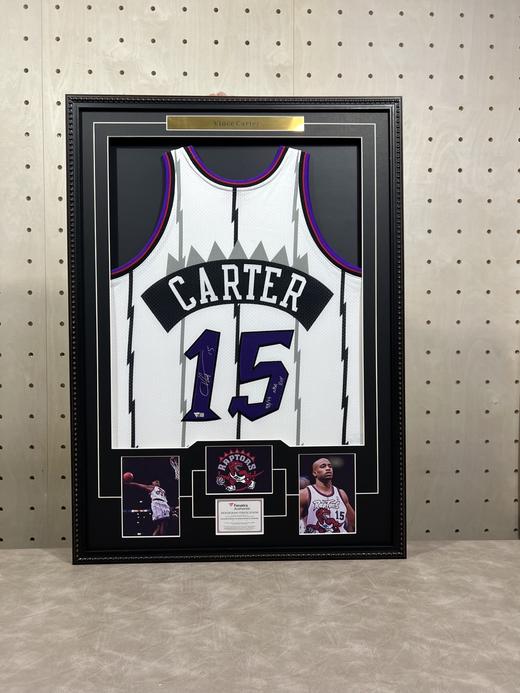 收藏系列 卡特 猛龙队15号白色 亲笔签名球衣 B428379 商品图1