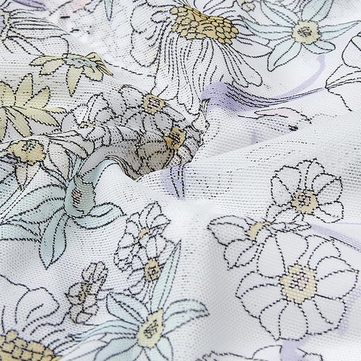 都市丽人时尚系列蕾丝平角裤女士内裤低腰平角裤LK35B8 商品图6