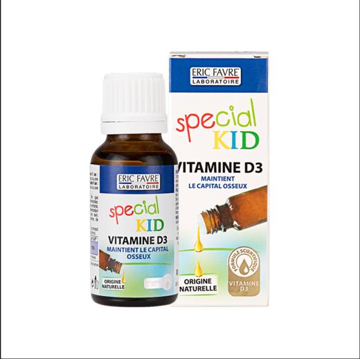 【保税仓】法国 Eric Favre 艾瑞可儿童维生素D3滴剂20ml 商品图1