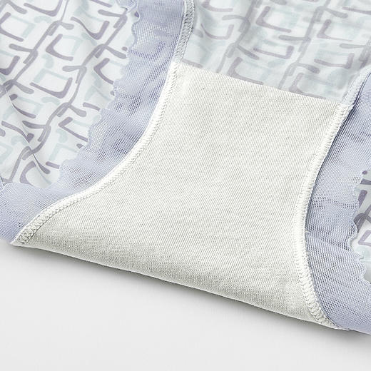 都市丽人健康系列锦泳平角裤女士内裤中腰平角裤LK35A8 商品图10