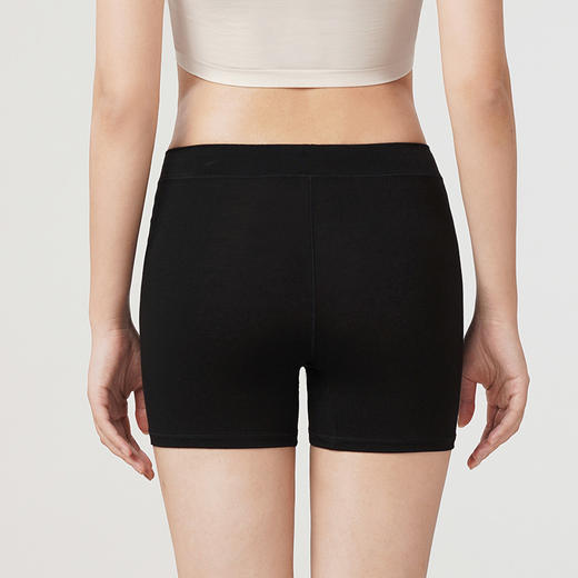 都市丽人基础系列人棉薄安全裤保暖裤LL31A6 商品图1